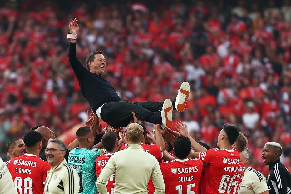  Roger Schmidt, campeão, Benfica