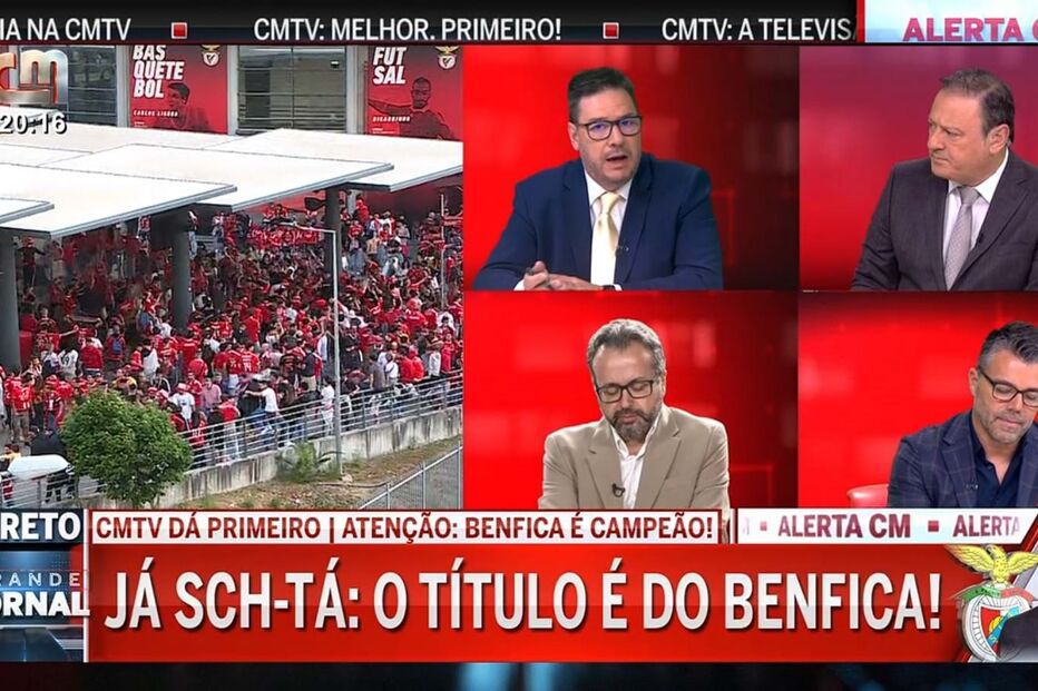 Grande Jornal da CMTV derrota Jornal da Noite da SIC e Jornal Nacional da TVI