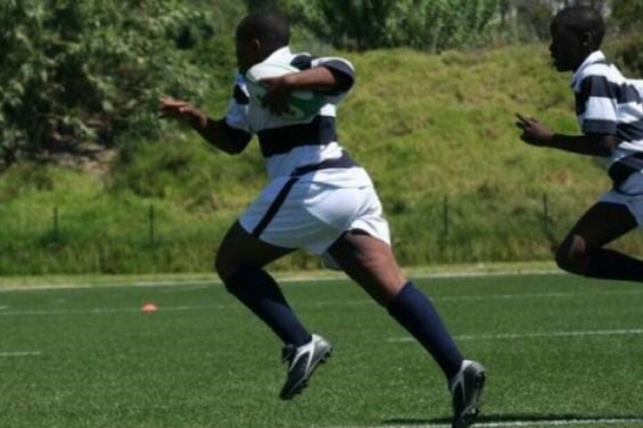 Toti Gomes em jogo de râguebi