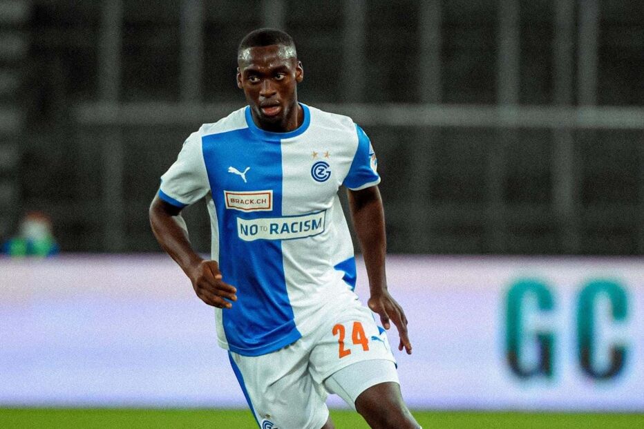 Toti Gomes ao serviço do Grasshoppers, por empréstimo do Wolverhampton