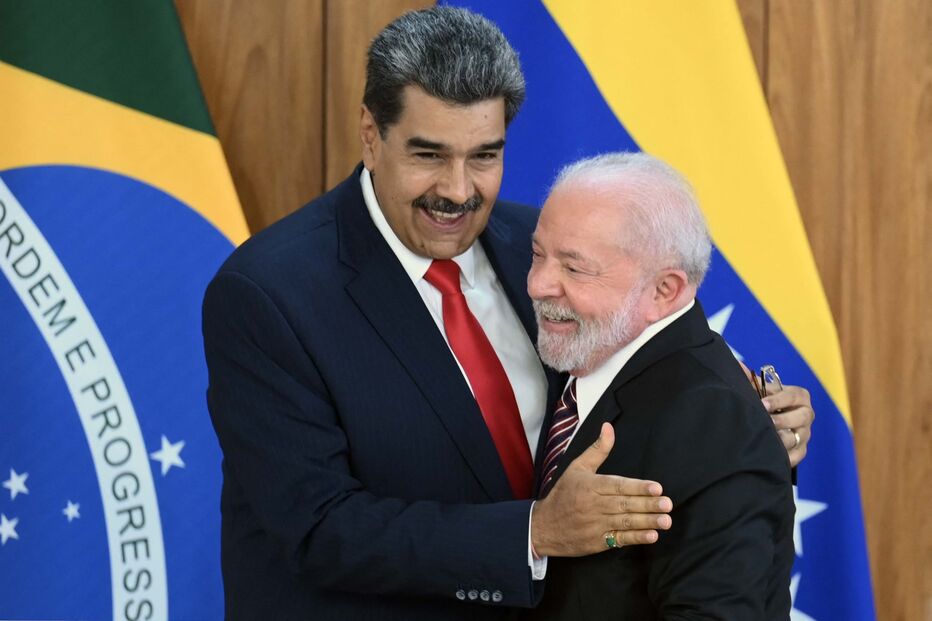 Nicolás Maduro e Lula da Silva