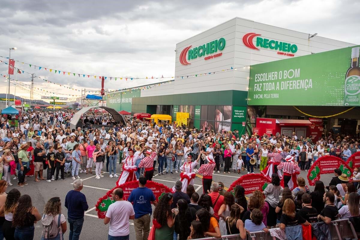 Arraial in Braga hosted five thousand people for a show with Santamaria and David Carreira
