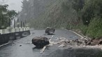 Machico e Santa Cruz, na Madeira, com pequenas inundações e derrocadas devido ao mau tempo