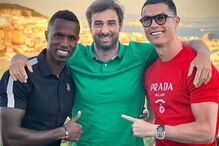 José Semedo, Miguel Paixão e Cristiano Ronaldo 