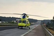 Helicópetero do Inem foi acionado