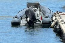 Embarcação apreendida suspeita de narco tráfico