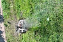carro bombardeado, Guerra Ucrânia