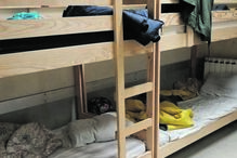 Quartos onde os menores dormiam na academia de Riba de Ave, em Vila Nova de Famalicão