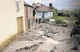 Aldeias em Macedo de Cavaleiros sofreram  os efeitos da  chuva intensa