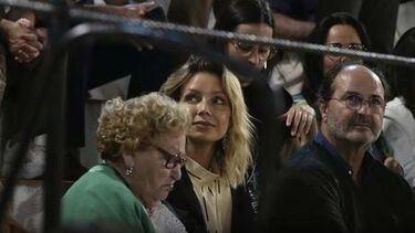 Luciana Abreu na tourada para apoiar namorado