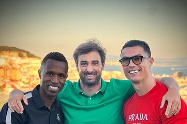 José Semedo, Miguel Paixão e Cristiano Ronaldo