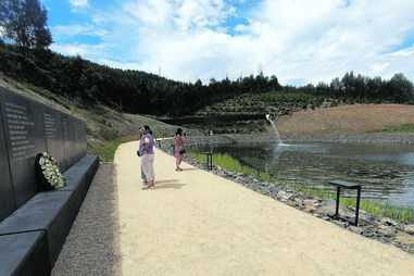 Obra de homenagem às vítimas de Pedrógão Grande