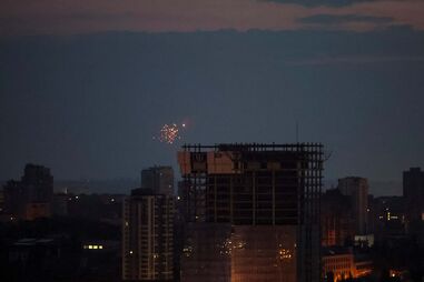 Ataque de drones russos na Ucrânia