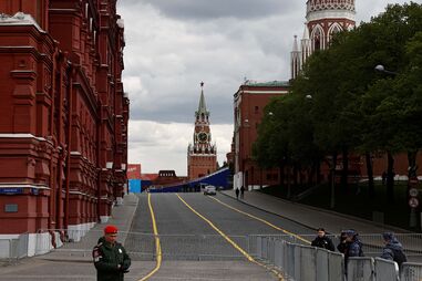 Praça Vermelha, em Moscovo