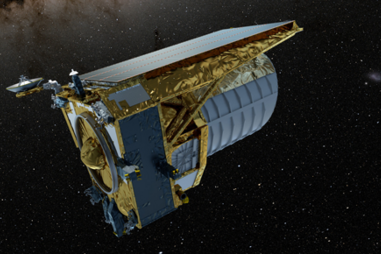 Projeção do telescópio Euclid