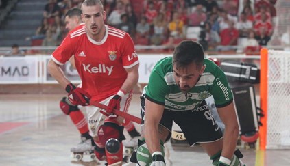 Sporting vence Benfica e empata final do Nacional de hóquei em patins