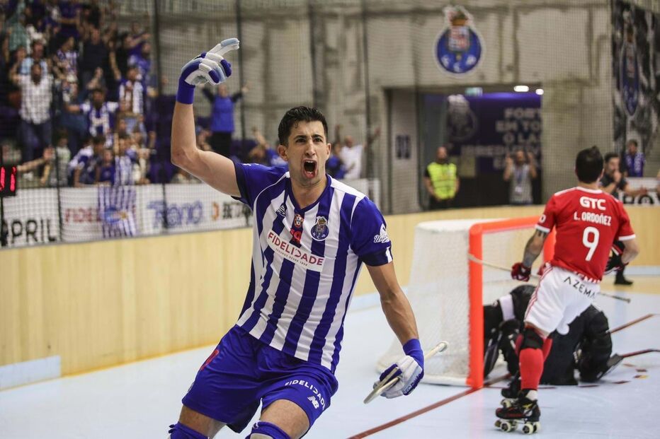 Carlo di Benedetto, jogador do FC Porto, hóquei em patins