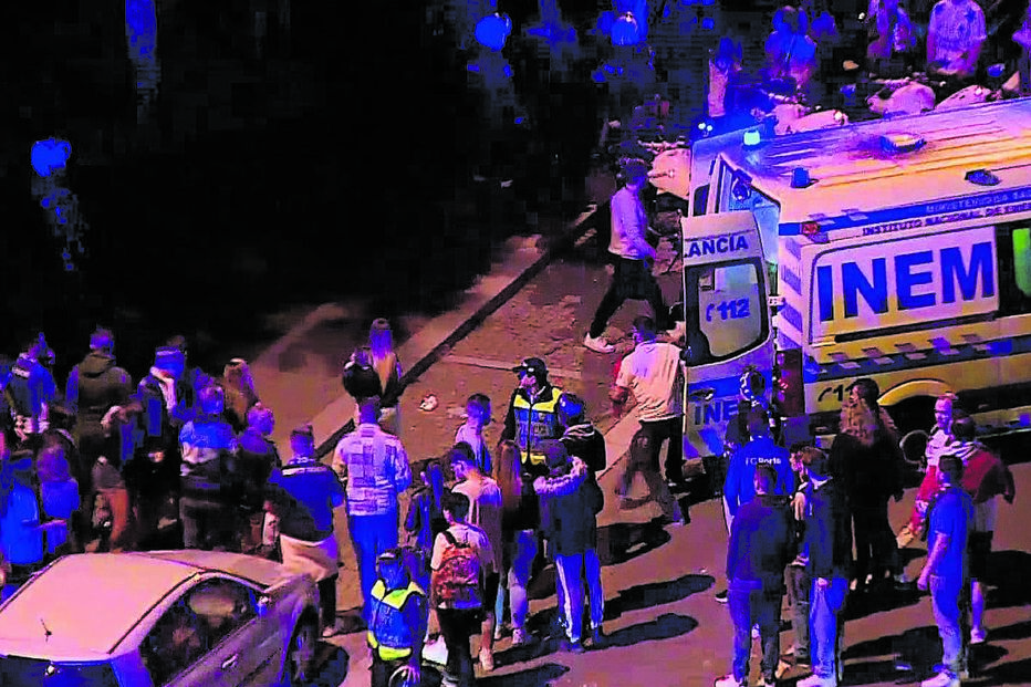 Noite do crime com o INEM no local. Igor Silva ainda tentou fugir mas foi esfaqueado