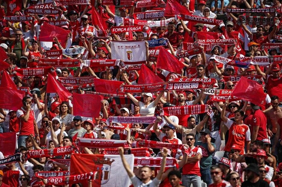 Adeptos do Sp. Braga na final da Taça de Portugal