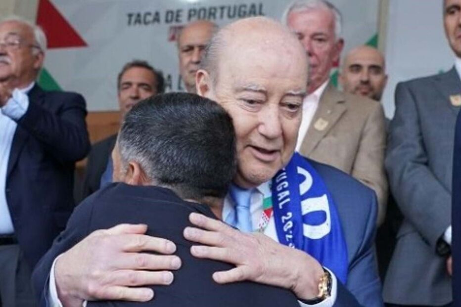 Pinto da Costa ao lado de Sérgio Conceição