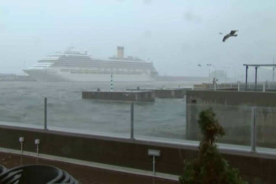 Mau tempo na Madeira