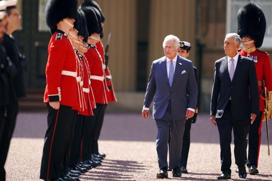 Marcelo Rebelo de Sousa, Rei Carlos III, Palácio de Buckingham, Aliança Luso-Britânica