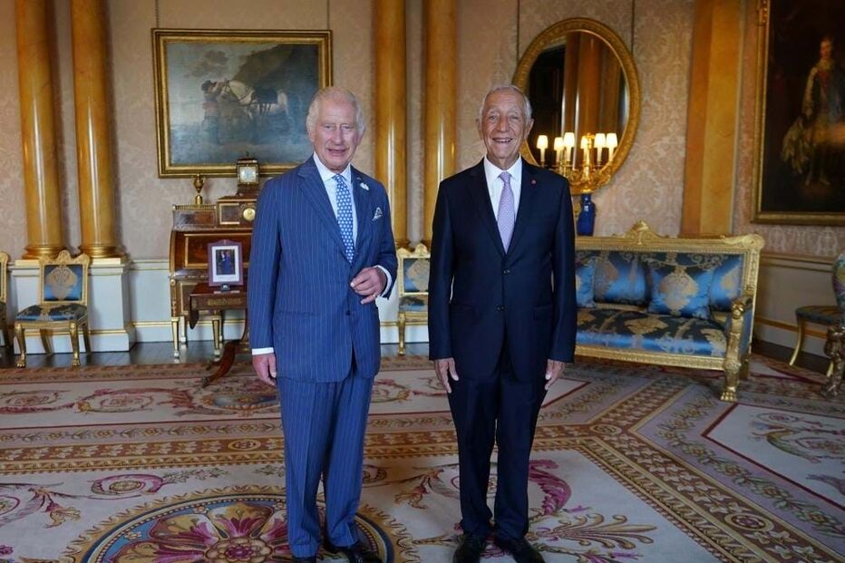 Marcelo Rebelo de Sousa, Rei Carlos III, Palácio de Buckingham, Aliança Luso-Britânica