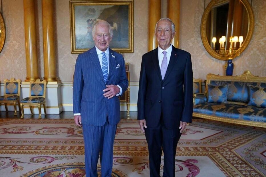 Marcelo Rebelo de Sousa, Rei Carlos III, Palácio de Buckingham, Aliança Luso-Britânica
