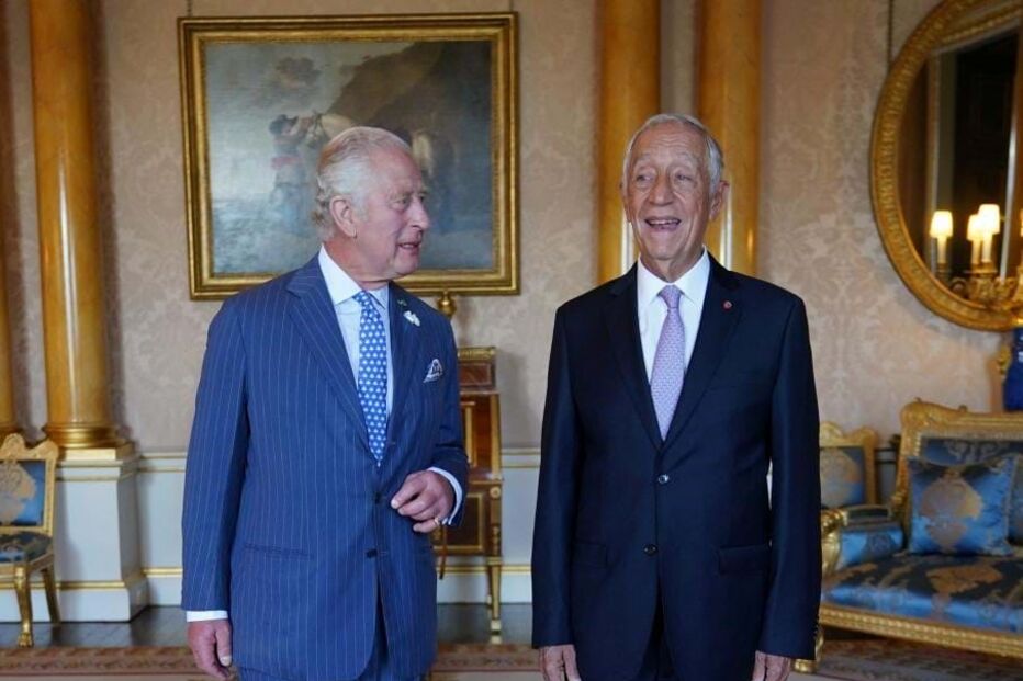Marcelo Rebelo de Sousa, Rei Carlos III, Palácio de Buckingham, Aliança Luso-Britânica