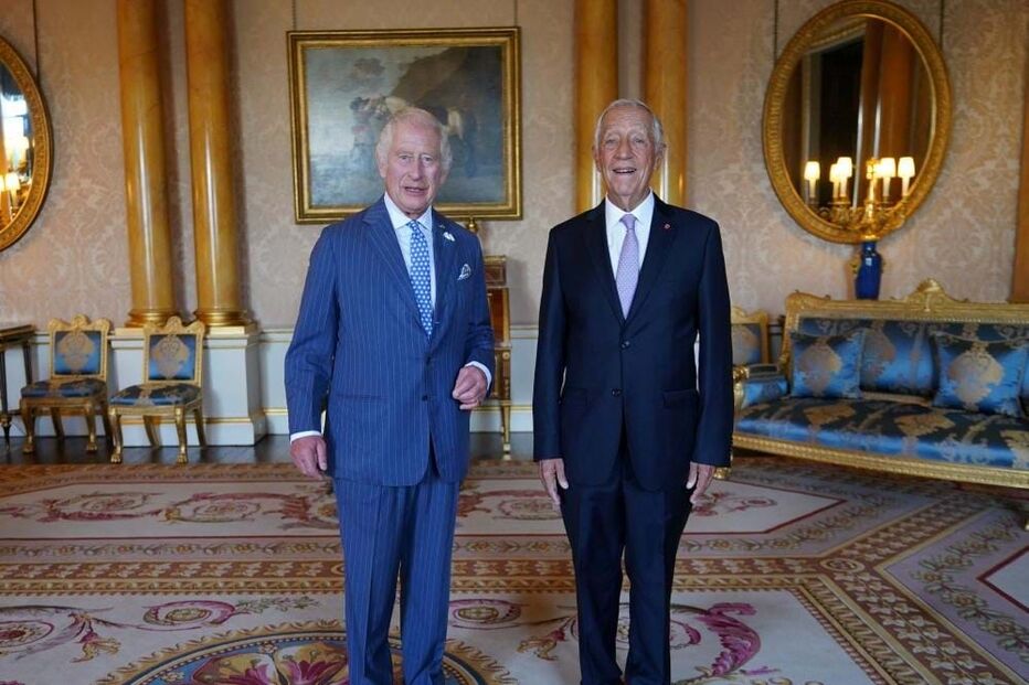 Marcelo Rebelo de Sousa, Rei Carlos III, Palácio de Buckingham, Aliança Luso-Britânica