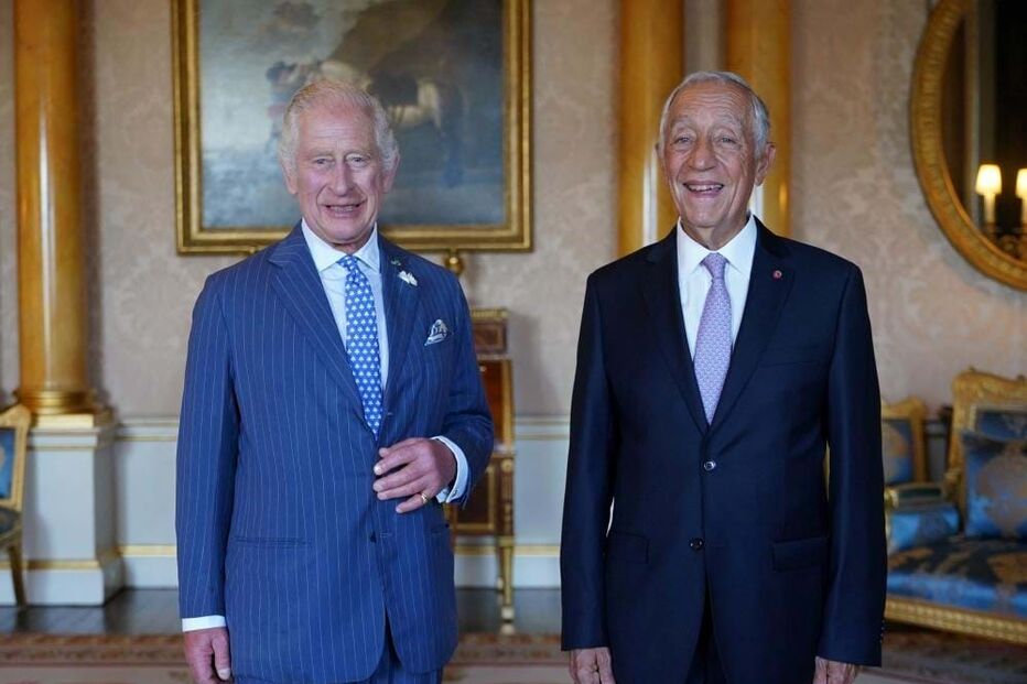 Marcelo Rebelo de Sousa, Rei Carlos III, Palácio de Buckingham, Aliança Luso-Britânica