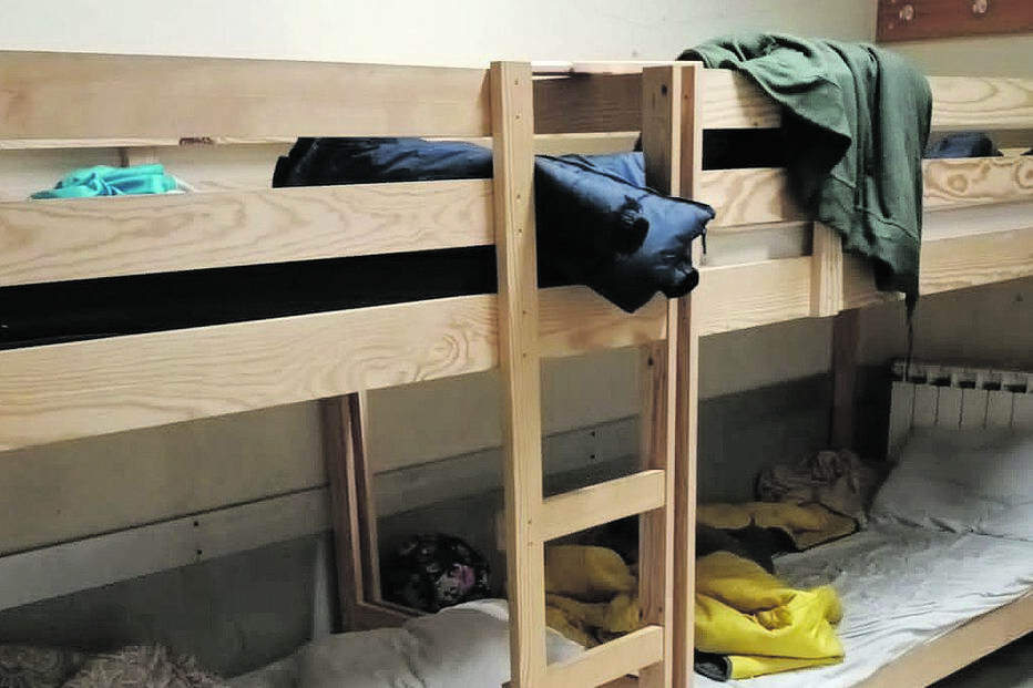 Quartos onde os menores dormiam na academia de Riba de Ave, em Vila Nova de Famalicão