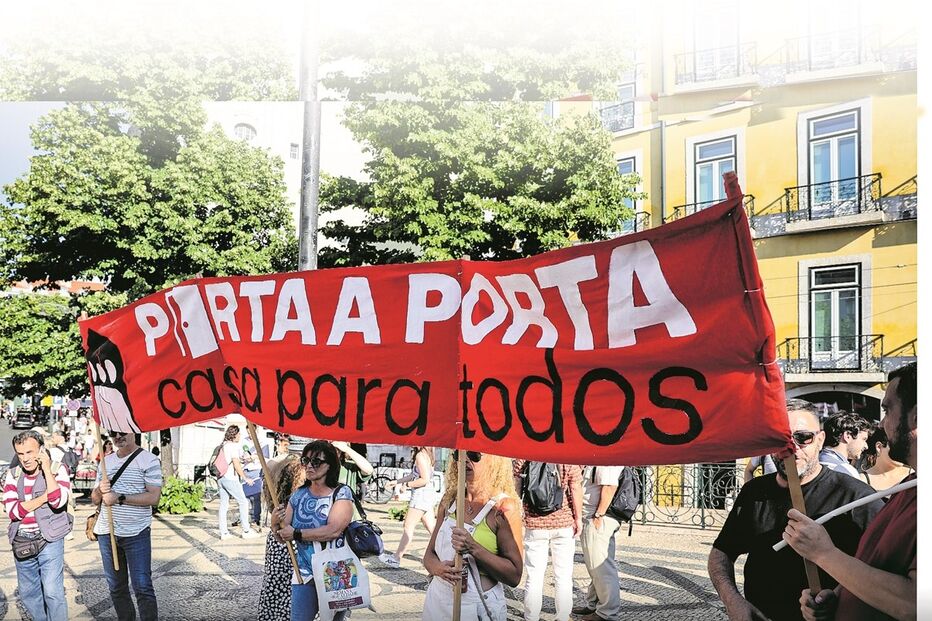 protestos, Mais Habitação, casas
