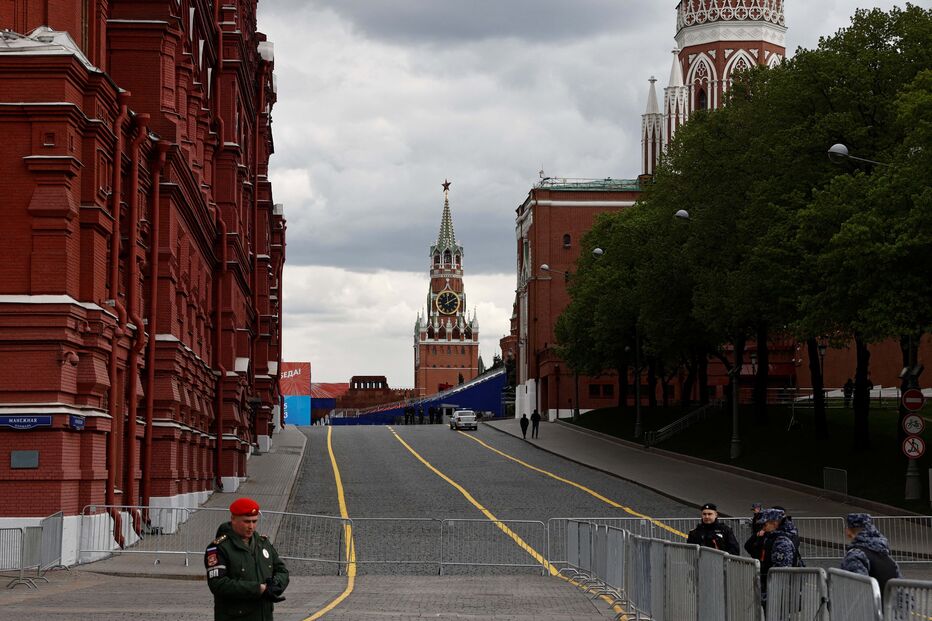 Praça Vermelha, em Moscovo