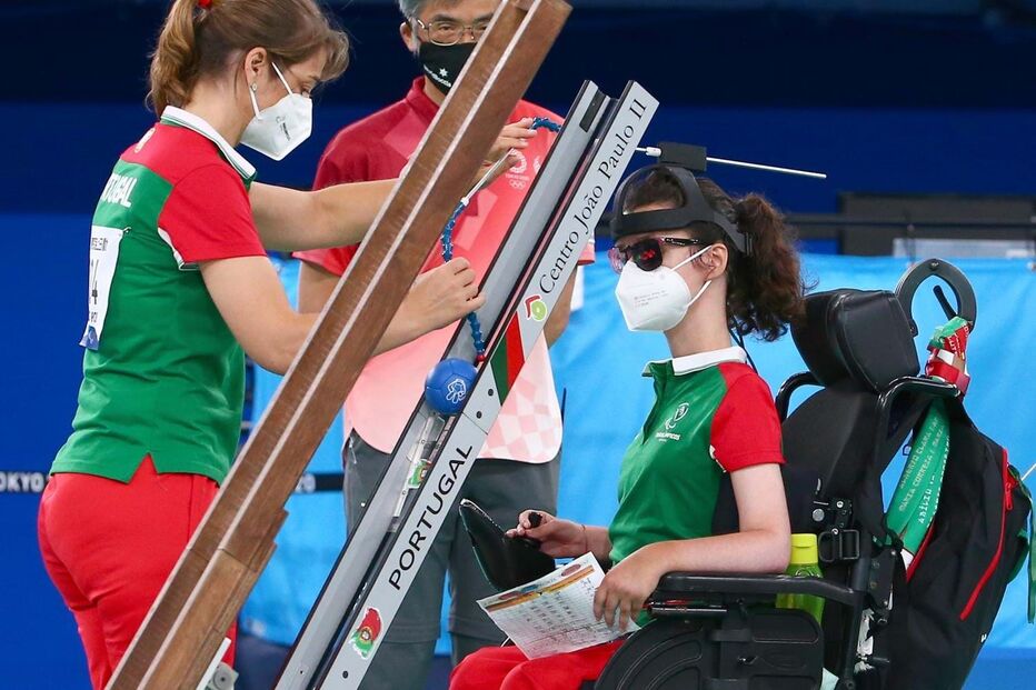 Ana Sofia Costa, atleta portuguesa de Boccia