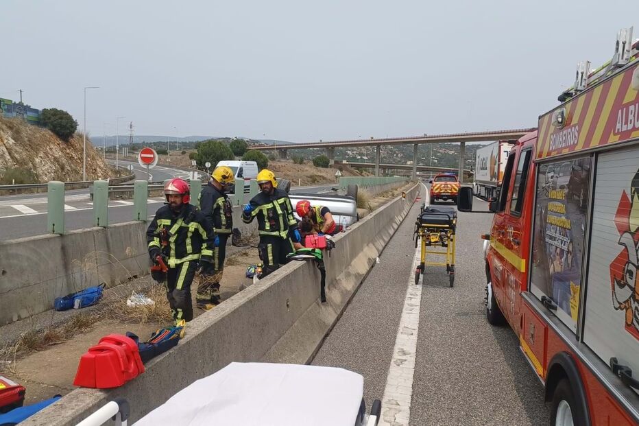 Bombeiros Albufeira, acidente