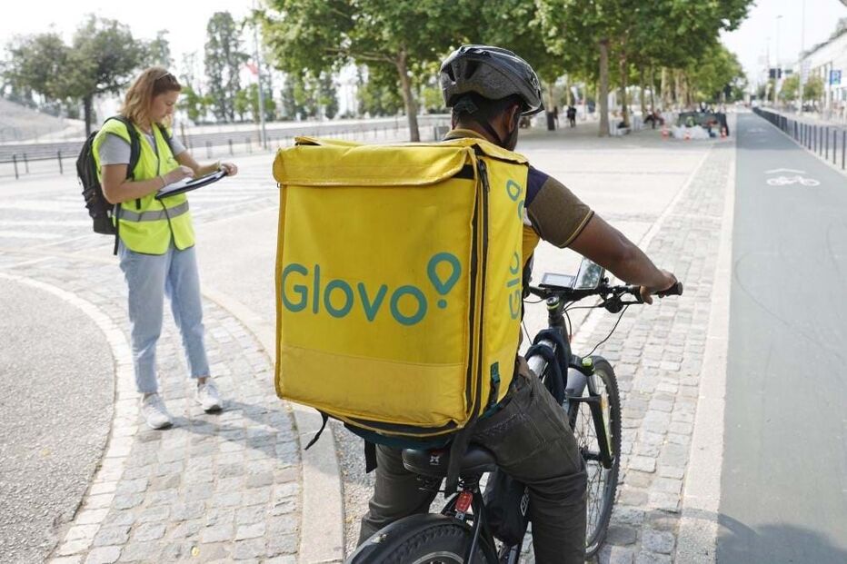 Glovo xxx estafeta xxx