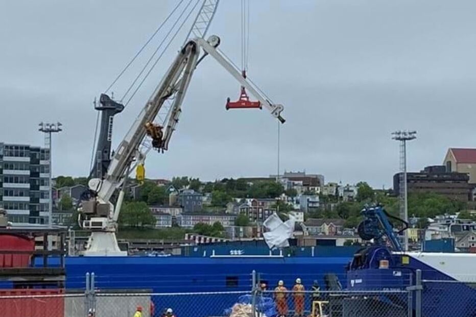 Destroços do submersível Titan