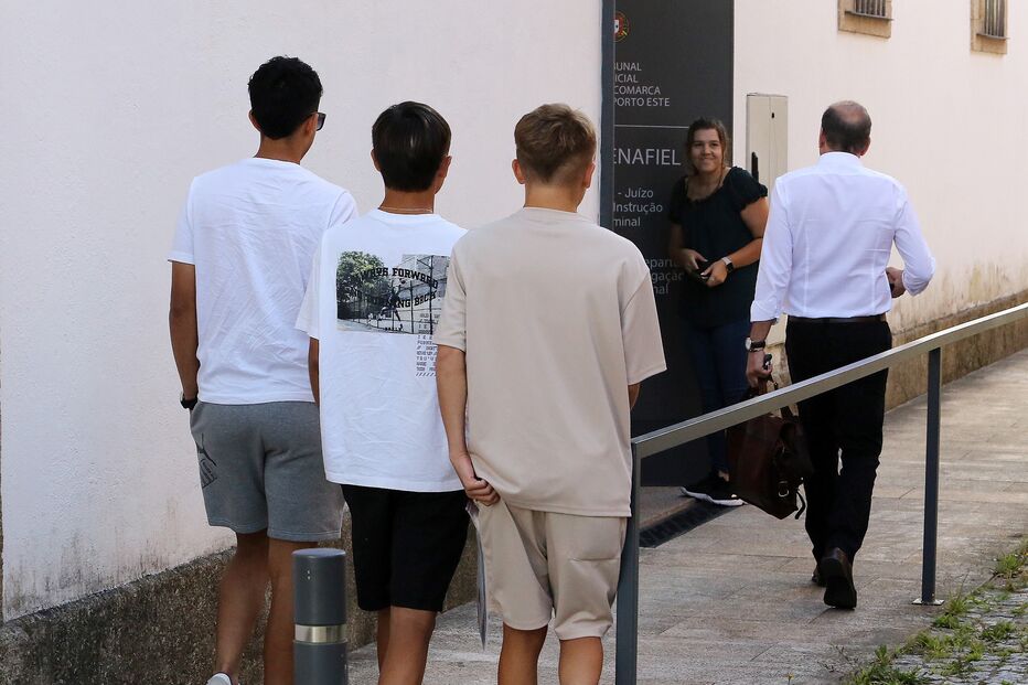 Jovens da Academia de Futebol Bsports