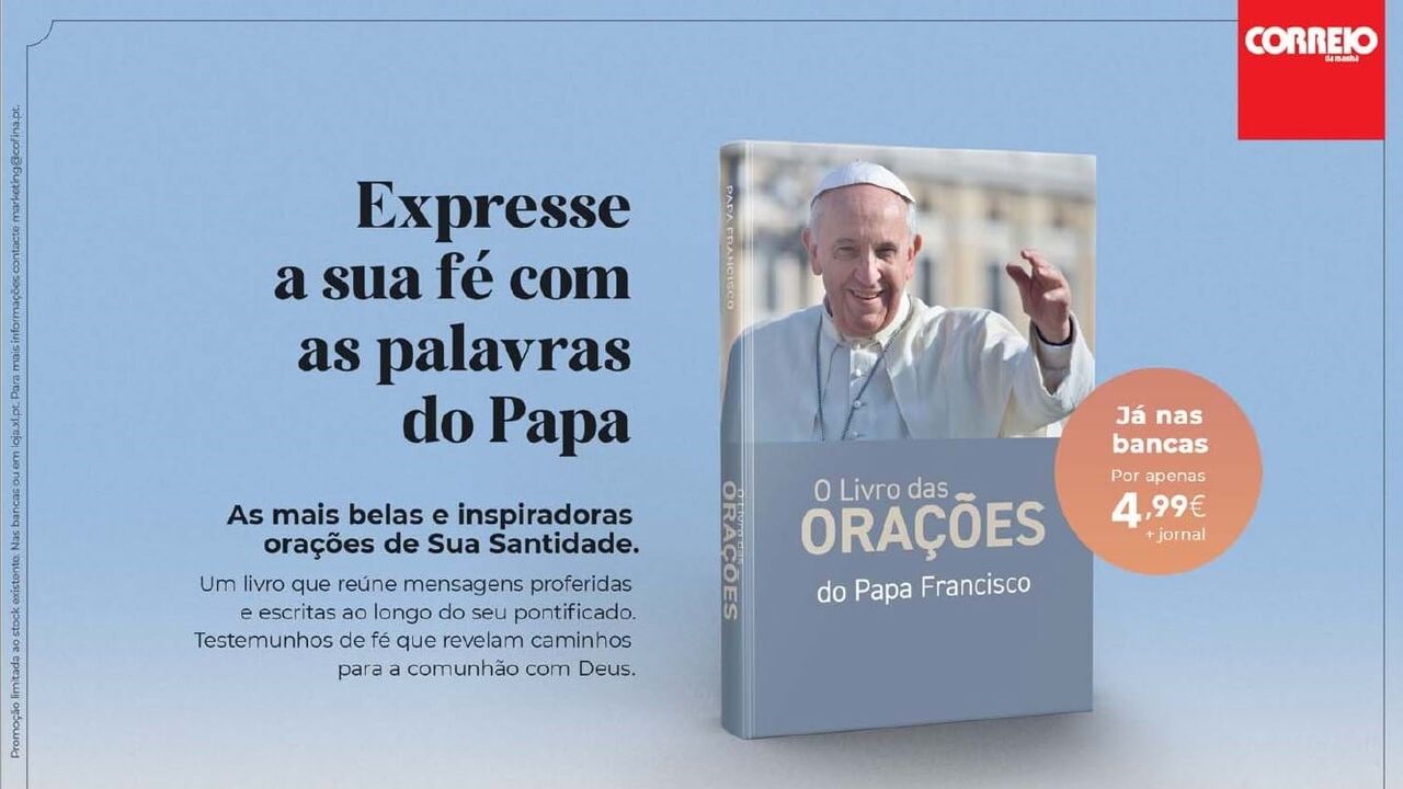 Livro Orações do Papa Francisco - Livros 