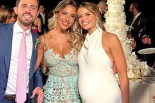 April Ivy com os noivos