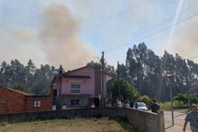 Fogo deflagrou na zona de São João de Loures