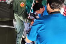 Força Aérea transporta criança doente para receber tratamento no estrangeiro