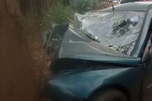 Despiste de carro em Penacova