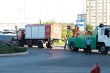 Protesto de bombeiros em Setúbal