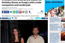 Sara Sampaio e o filho de Jack Nicholson, Ray Nicholson