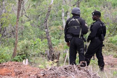 Polícia moçambicana
