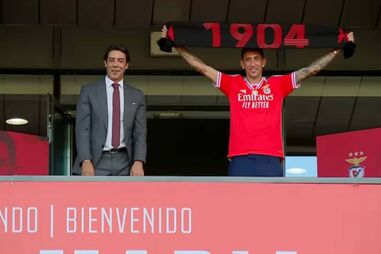 “Escolhi o Benfica com o coração”: Di María emocionado no regresso às águias