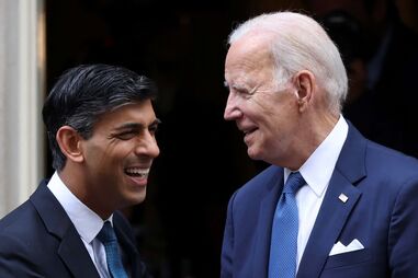 Joe Biden e Rishi Sunak
