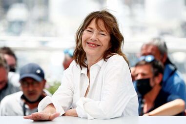 Jane Birkin no festival de Cannes, em 2021